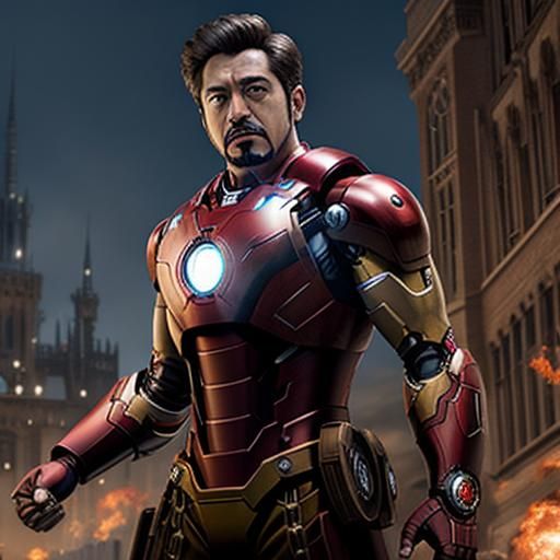 Steampunk Ironman Engine: Marvel Reimagined