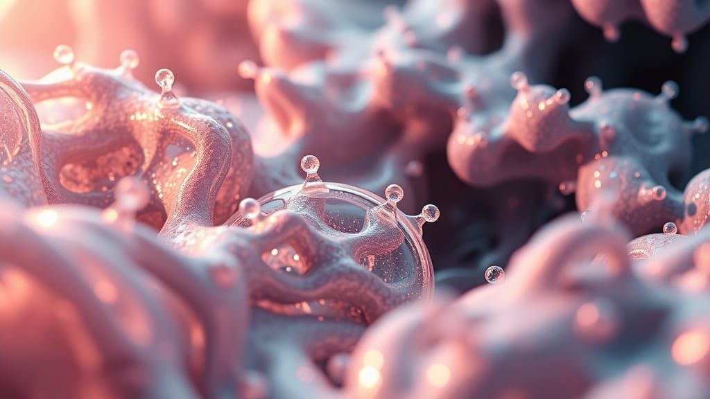 Hyperrealistic Sci-Fi Macro Photography in HR Giger Style