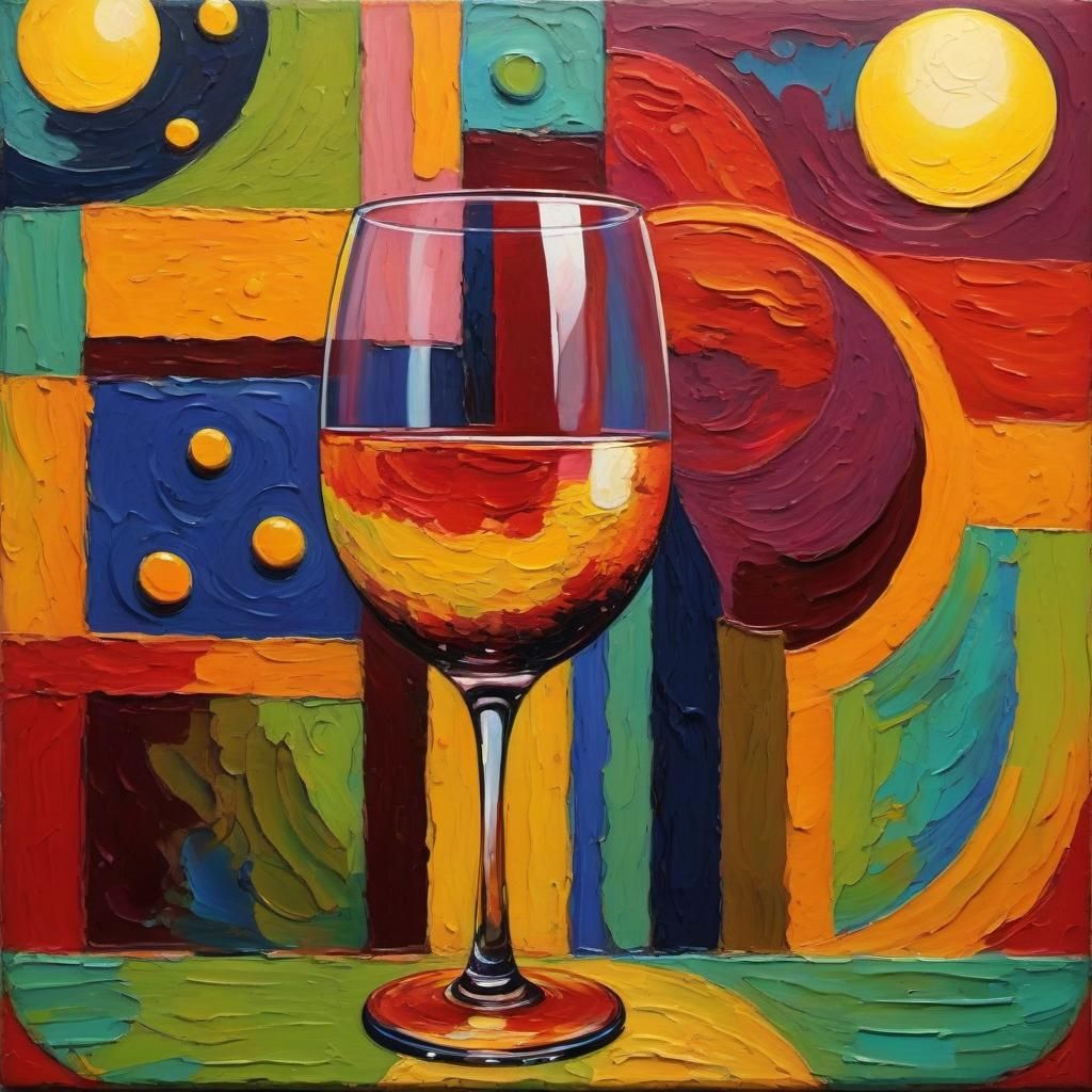 neo-impressionism style folk art pop art deco hypermodernism art oil painting, smooth post-impressionist impasto acrylic...