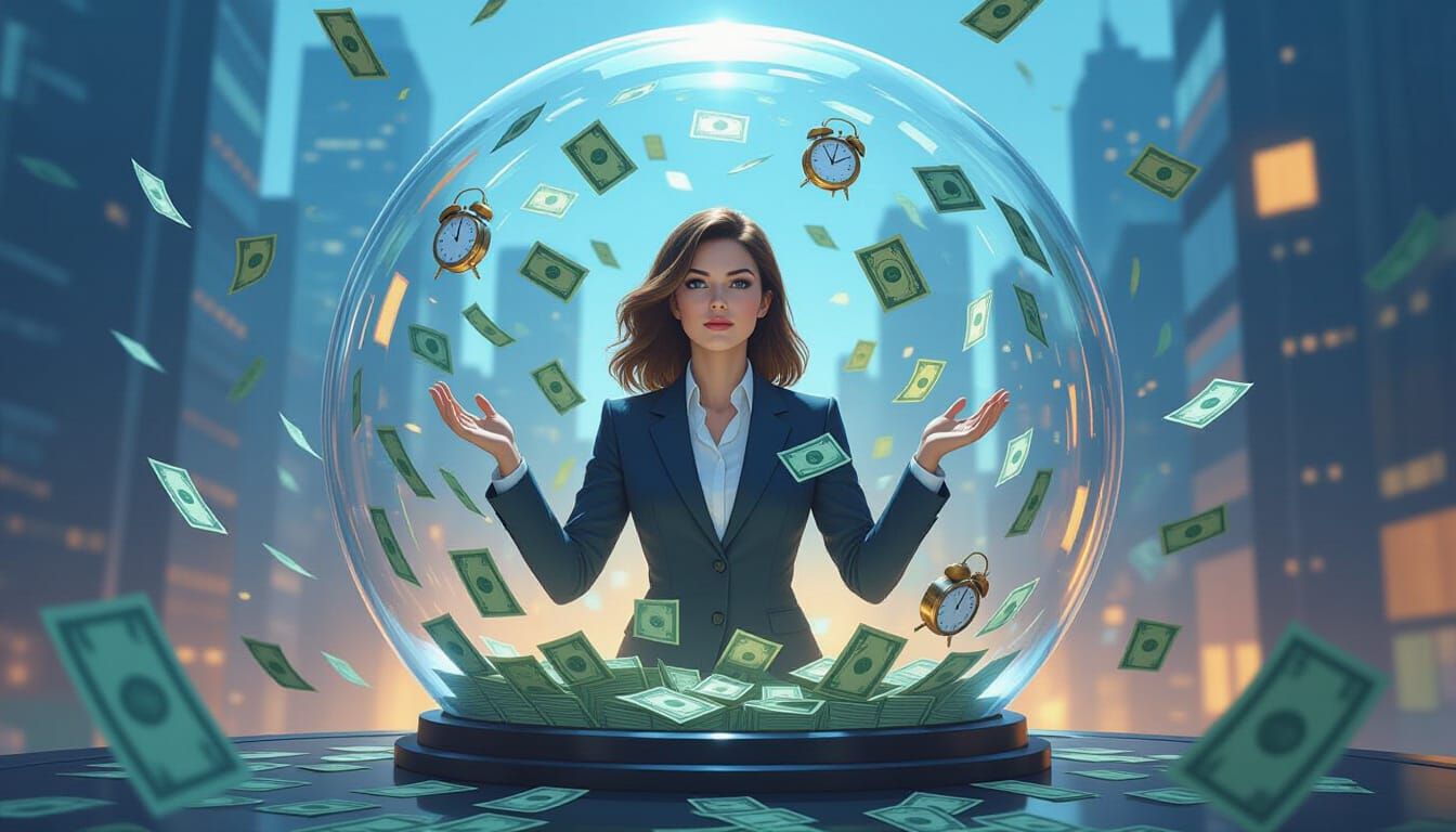 Trapped Entrepreneur: Dystopian Financial Dome