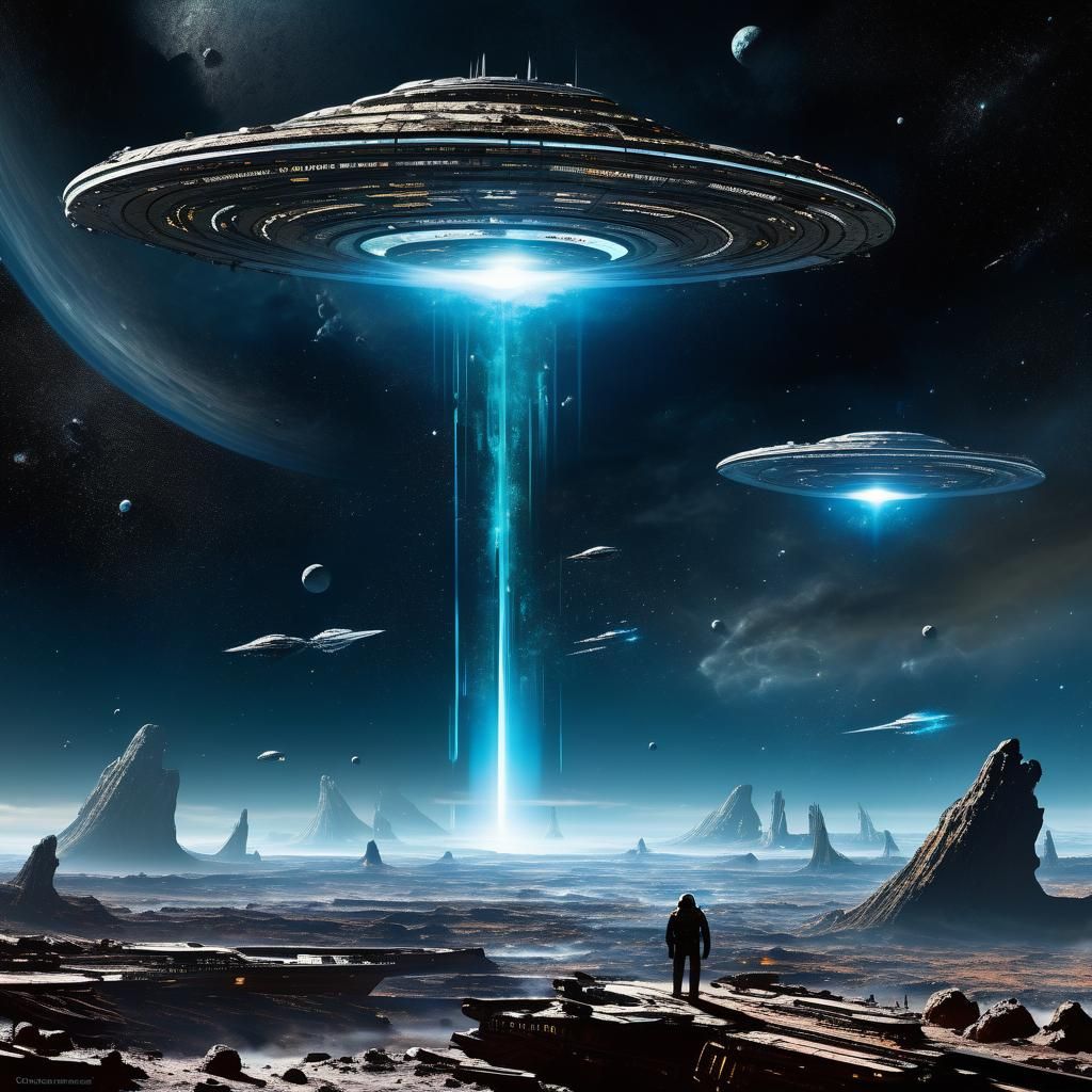 Starship Graveyard Beyond the Oort Cloud