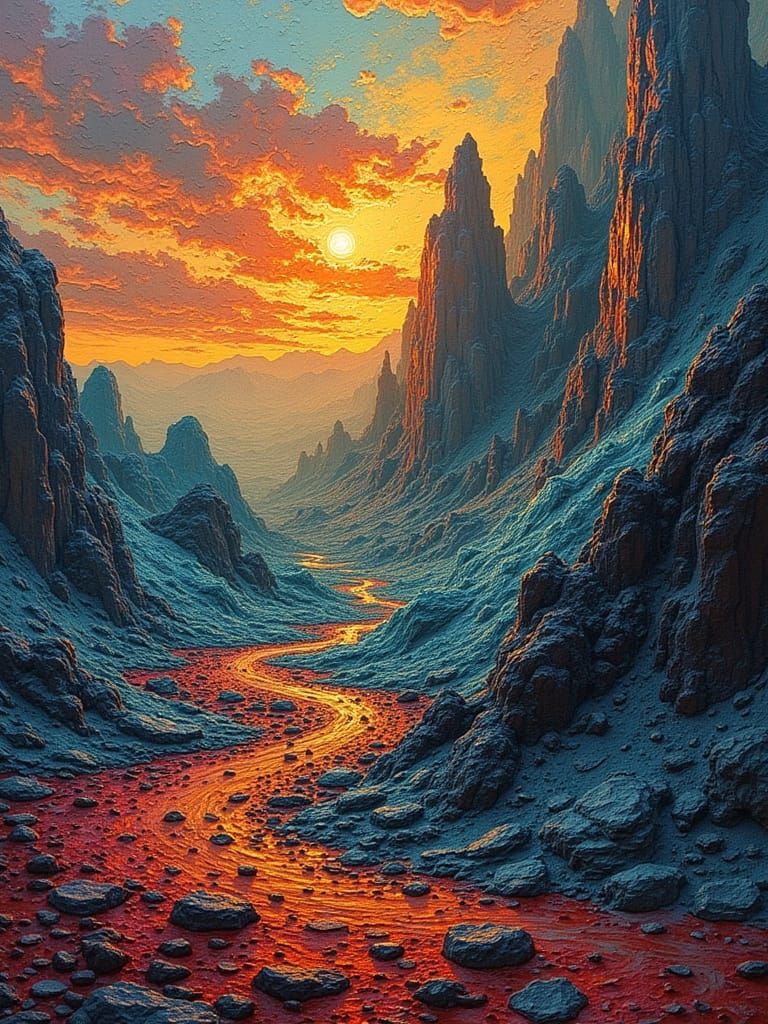 Topographical Suprareal Freestanding Grapheme Olivine Techno...