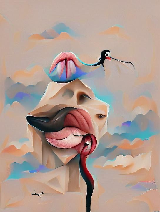 Minimalist Surrealism: The Tongue Tied