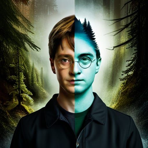 Double exposure : Harry Potter