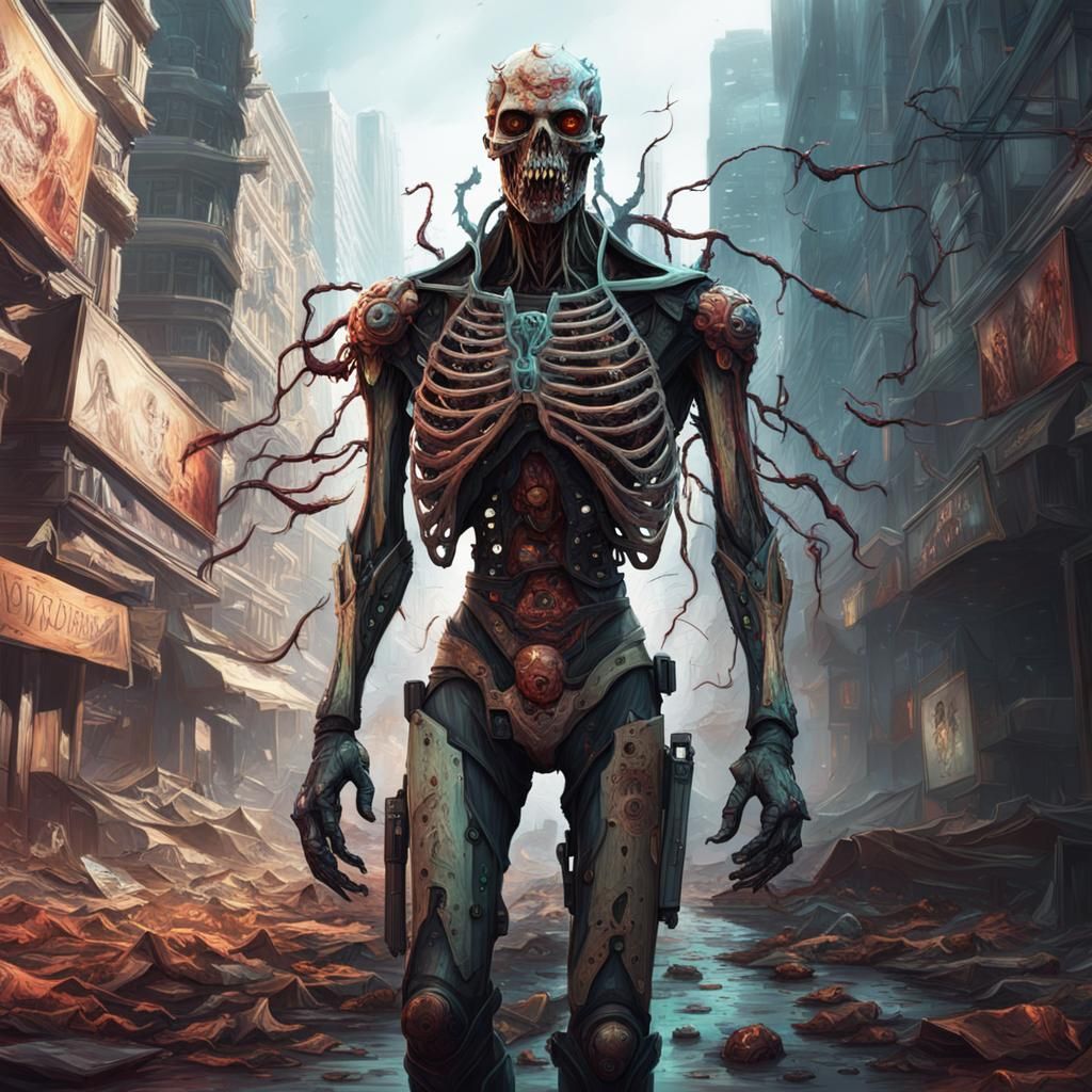 Hyperrealistic City of Corpses: Asymptomatic Carrier
