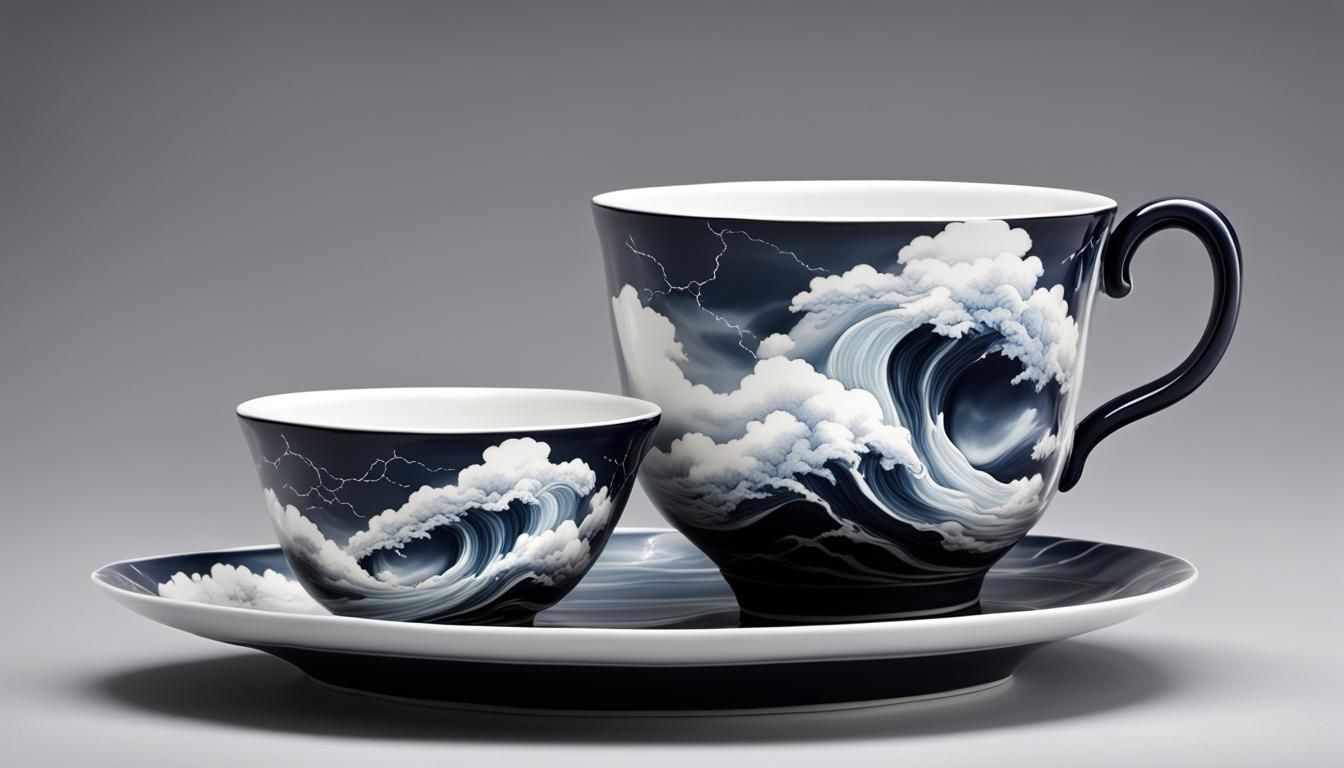Storm in a Teacup: A Porcelain Tempest