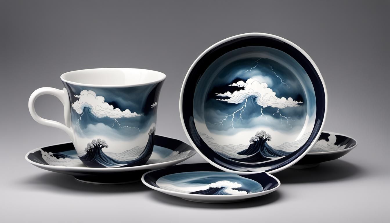Storm in a Teacup: A Visual Metaphor