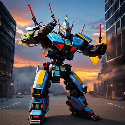 Transformer Helicopter AI Generated Image