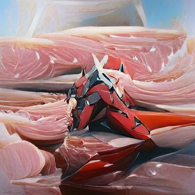 Darling in the Franxx as Oil Painting