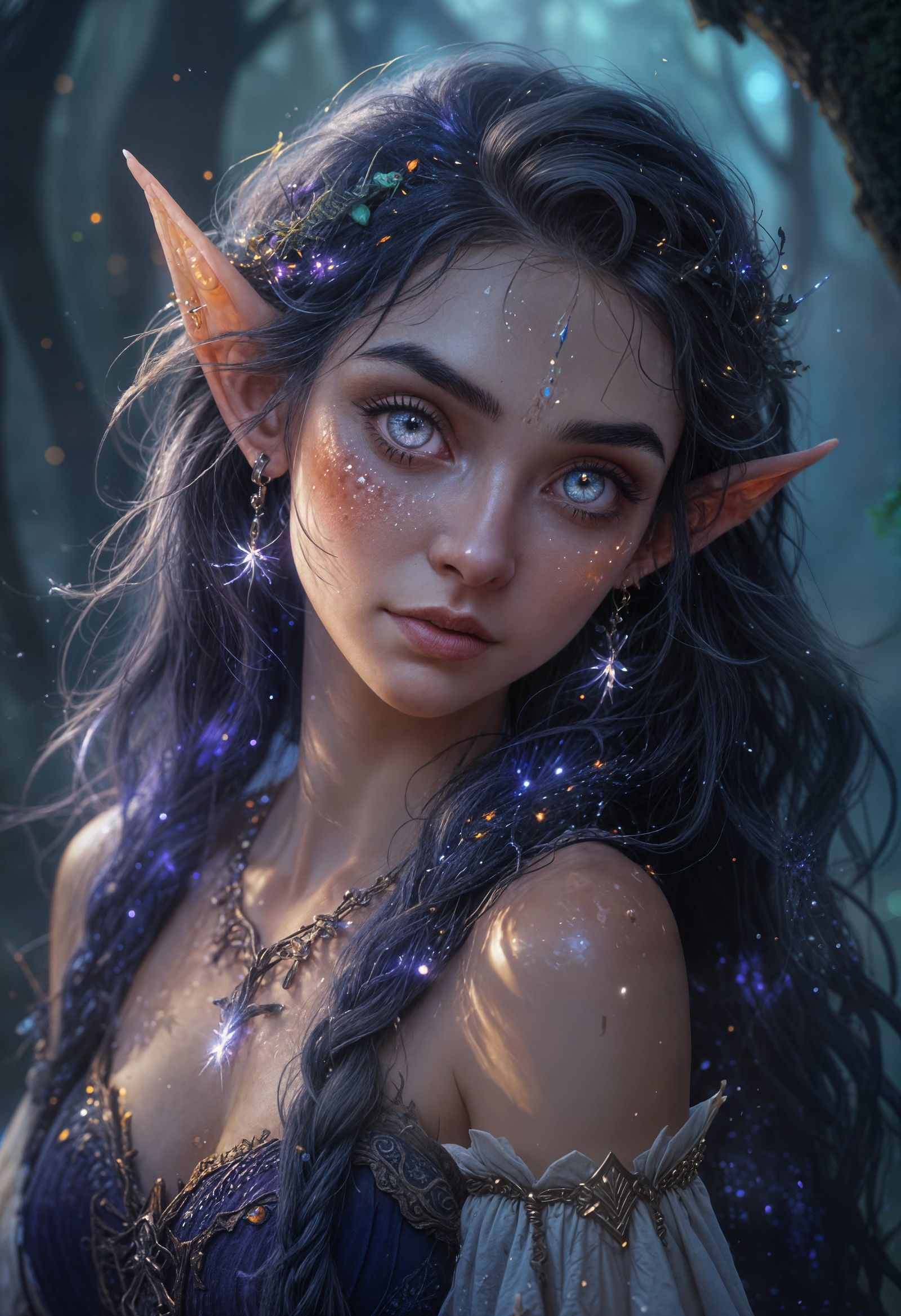 Simple AI Image of an Elf