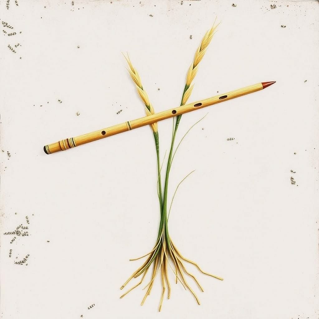 Musical Longing: A Reed Flute's Yearning for Home