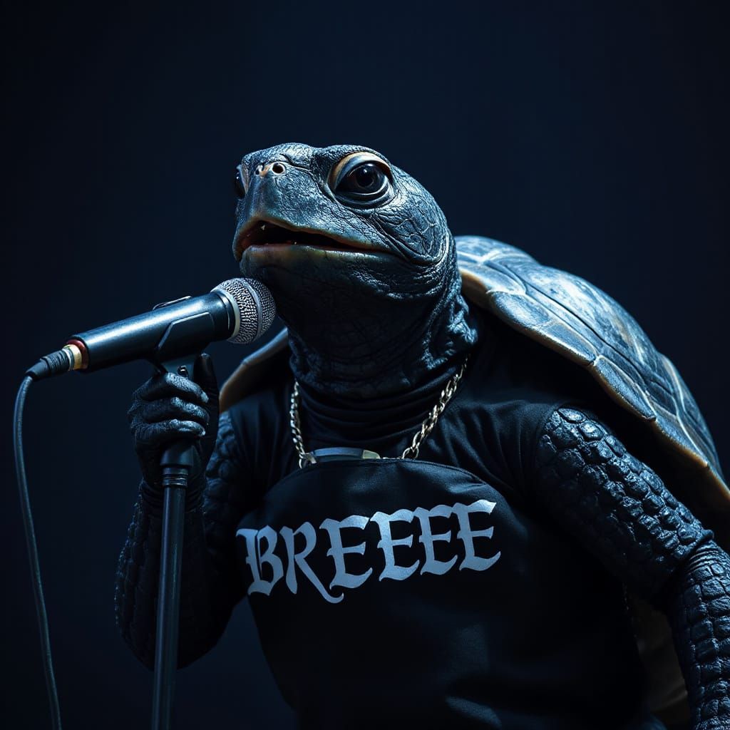 Black Metal Turtle Sings Deathcore