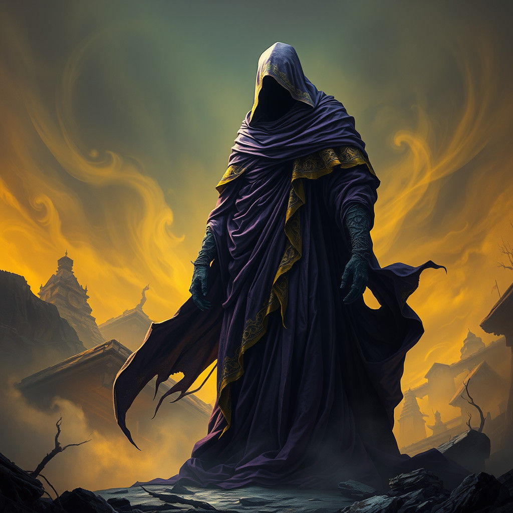 Death Incarnate in Dark Fantasy Style