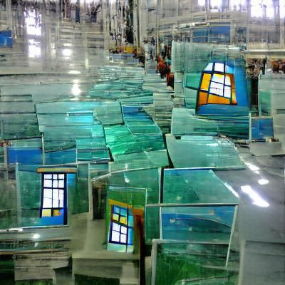 Glassy Waters Reflecting the Sky