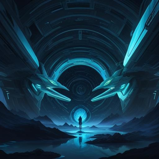 Alien Voyage to Spatial Federation: Concept Art