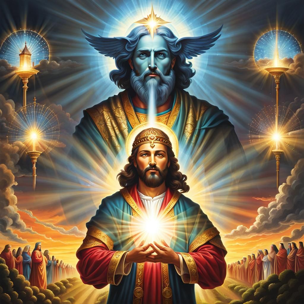 Divine Illumination: A Vision of Spiritual Light