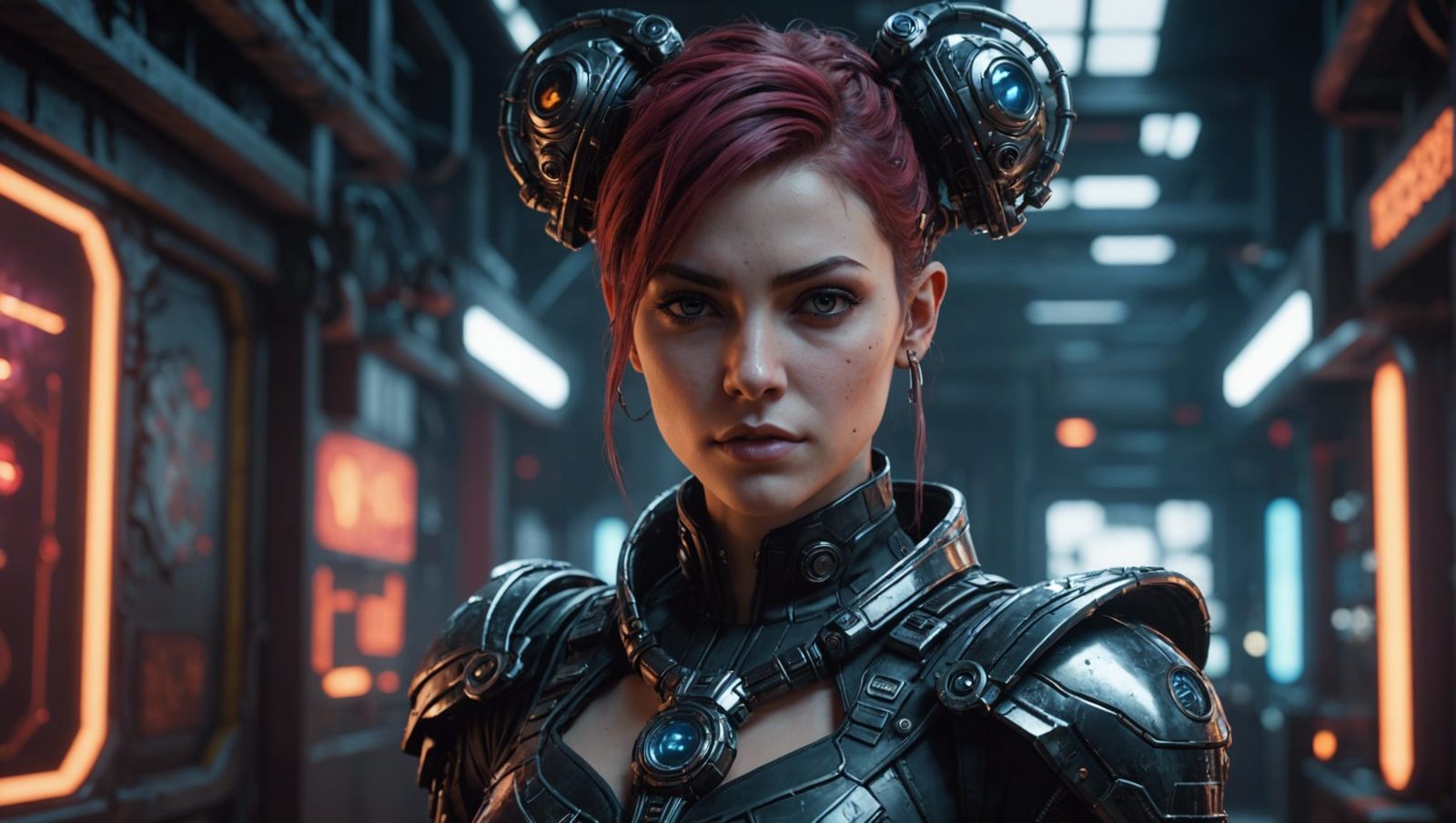 Lilith in Fairycore Cyberpunk Dreamscape