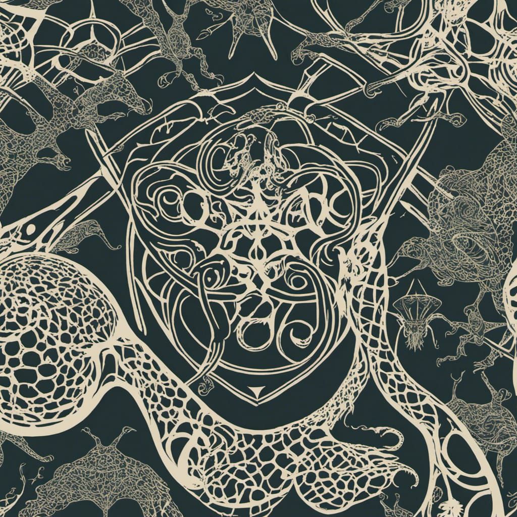 Cthulhu with Tentacles and Hieroglyphs