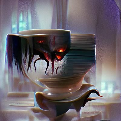 Sinister Tea Cup of Souls