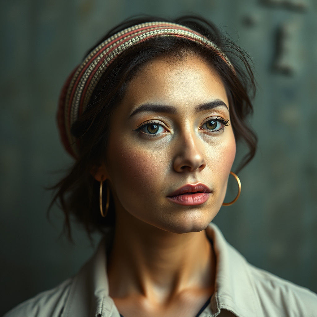 AI-Generated Portrait of a Woman