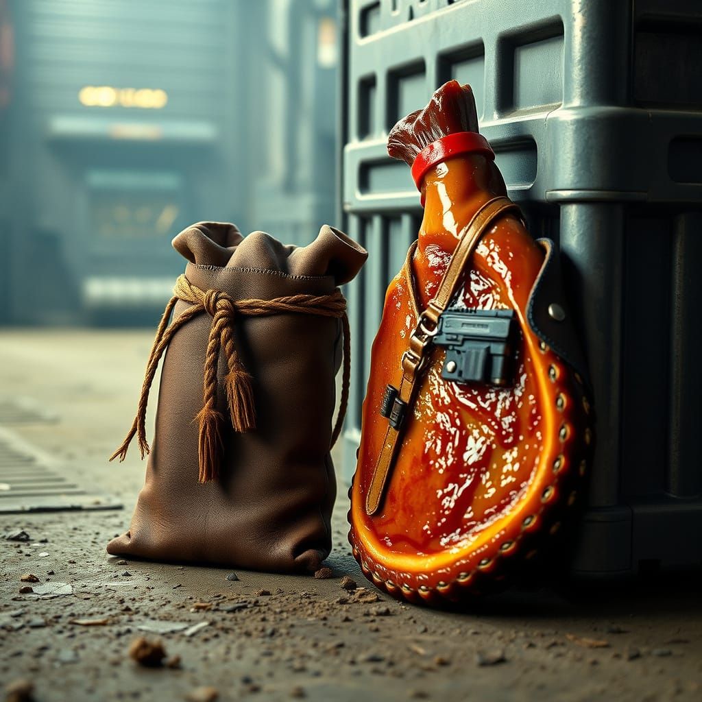 Star Wars-Themed Still Life with Chewbacca and Ham Solo