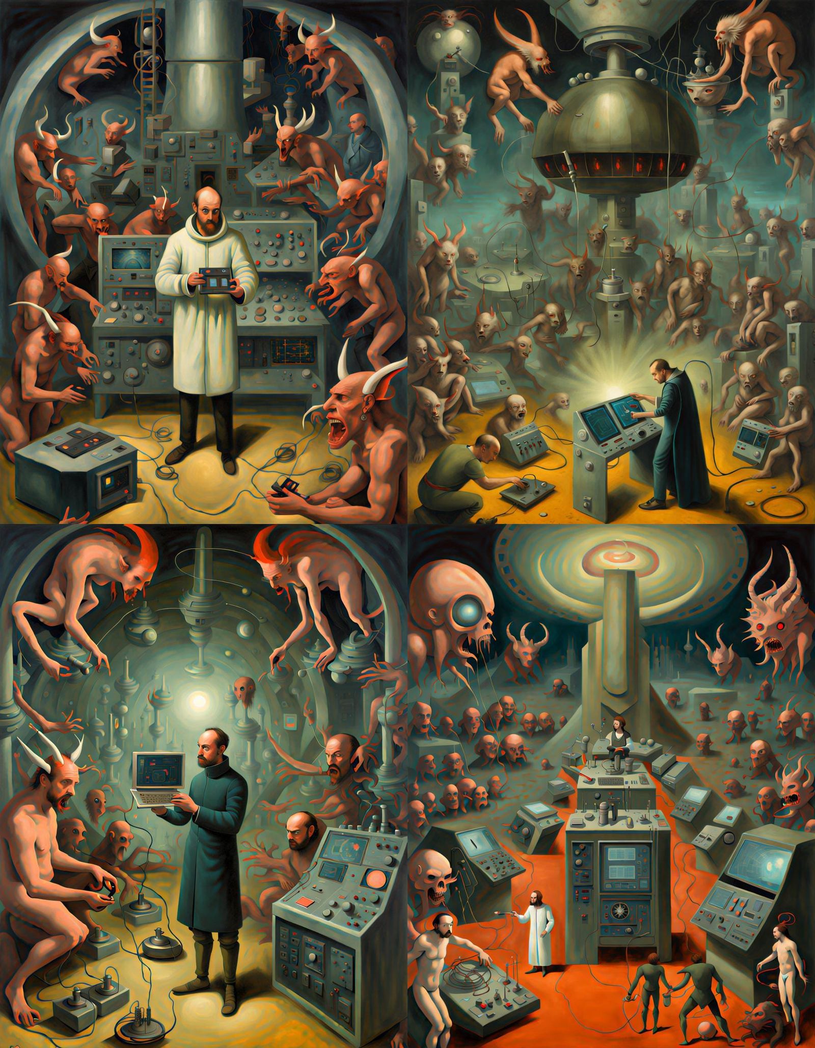 Sci-Fi Demons and Experimental Tech in Space