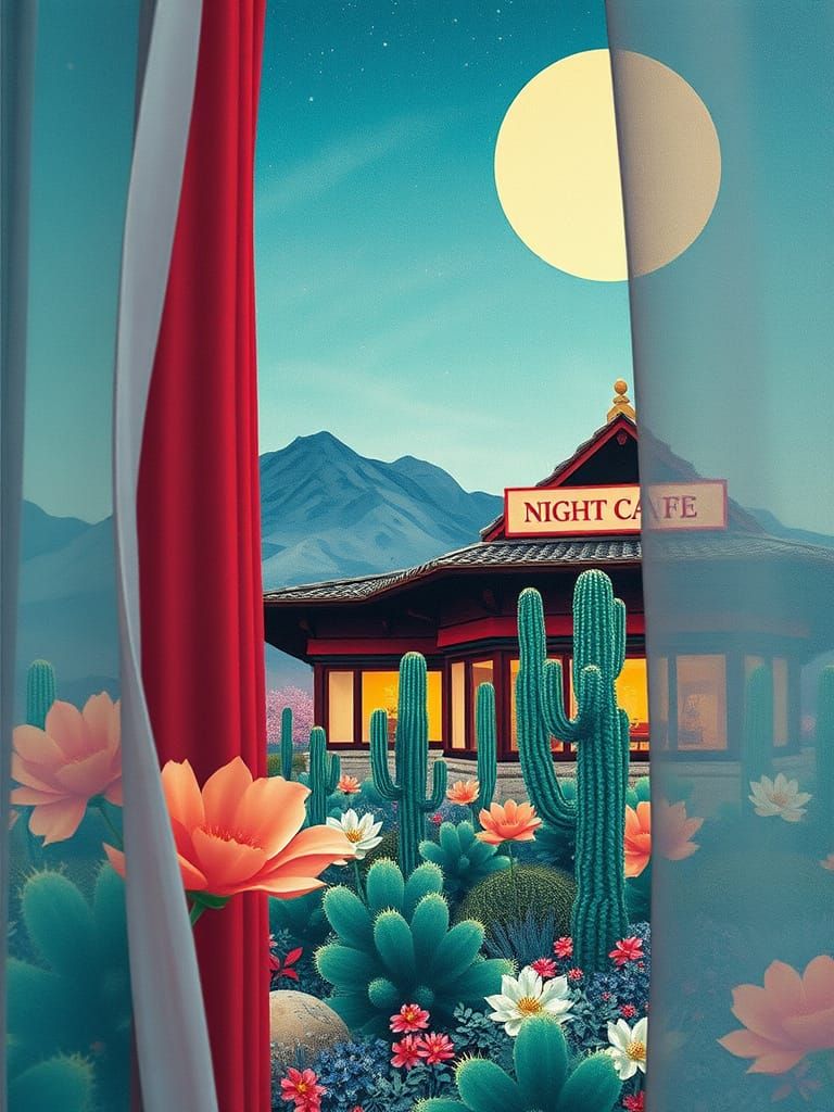 •EXPOSED RED•
NIGHT CAFÉ