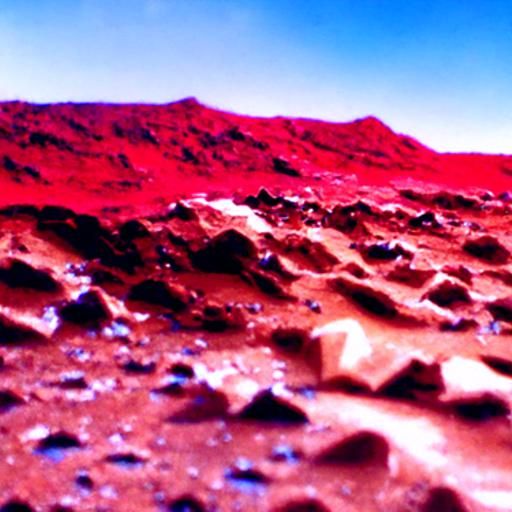 AI Generated Image of the Planet Mars