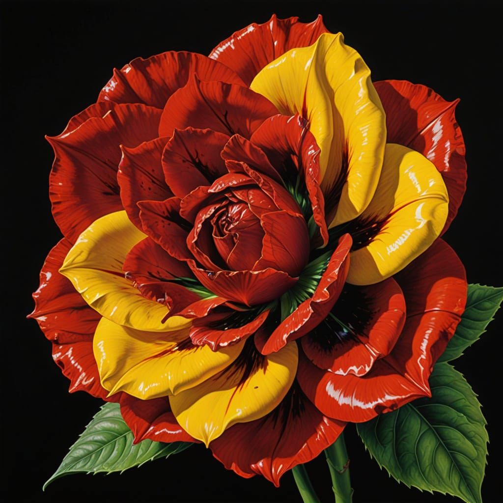 Hyperrealistic Masterpiece of Vivid Colors