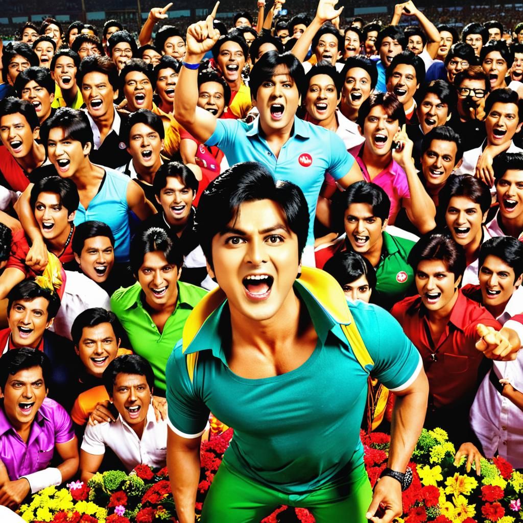 Abstract AI Image Based on Simple Text Prompt