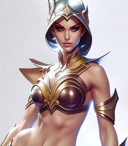 Detailed Portrait of a Beautiful Face in Unreal Engine