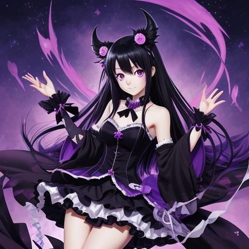 Kuromi  if she were human form