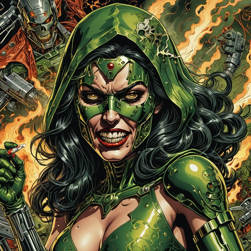 Cyborg Vampire: 1970s Comic Book Art