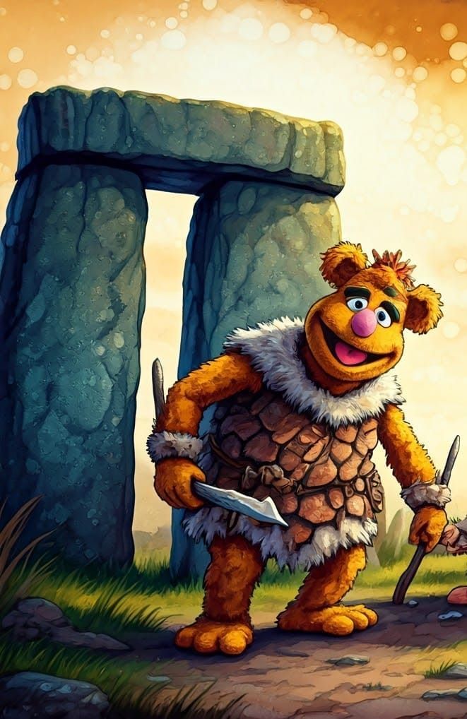 Ancient Muppet Rituals at Stonehenge