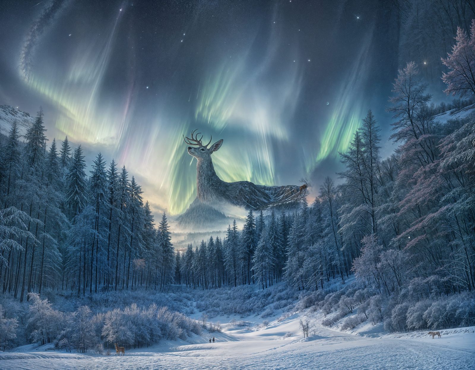 Mystical Warm Light and Vibrant Colors