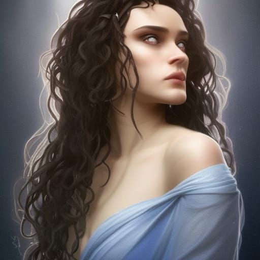 Detailed Portrait of a Transgender Woman