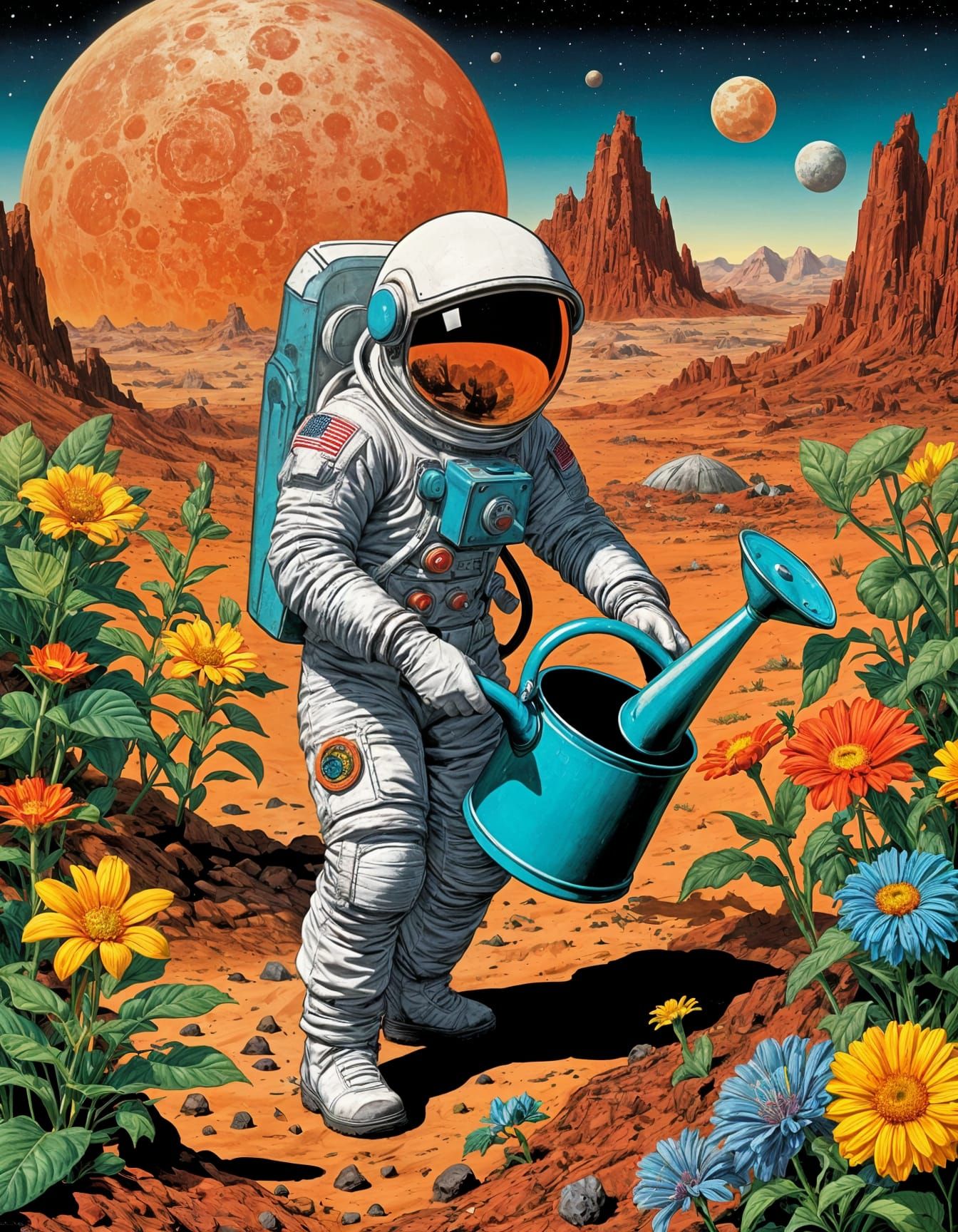 "And of this pleasant garden that I have mostly goodly planted, I will make him gardener for his own recreation"