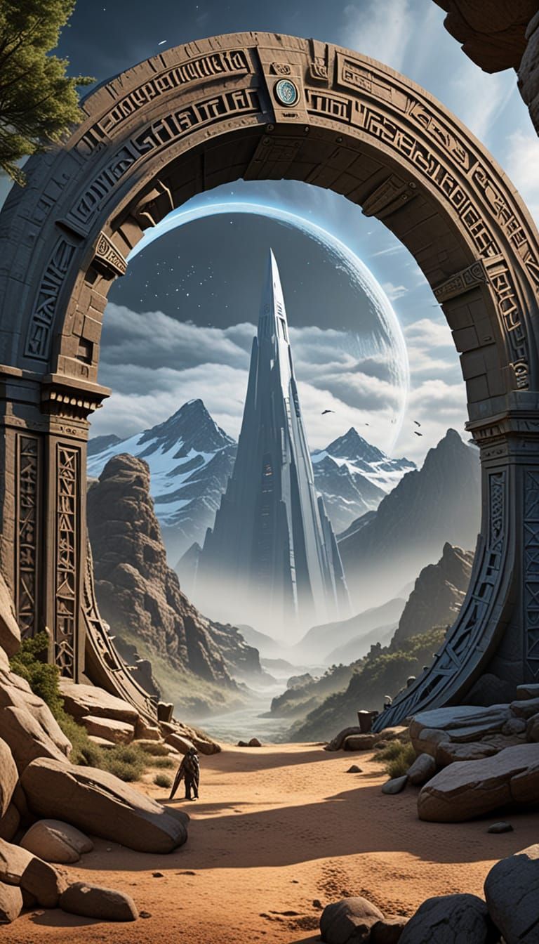 AI Stargate Visualization