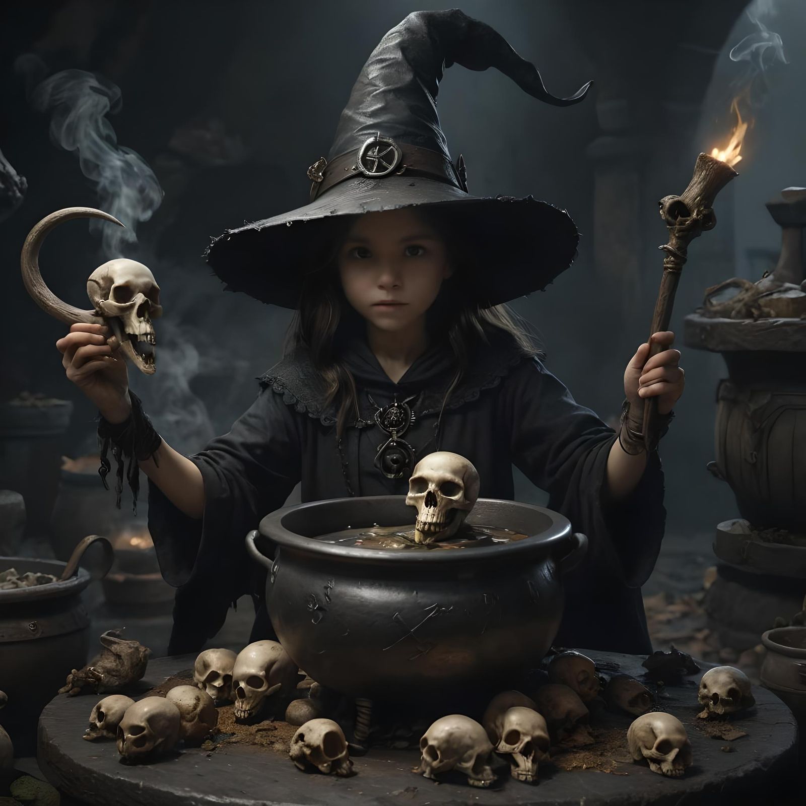 Don't come closer, I'll shrink your head!