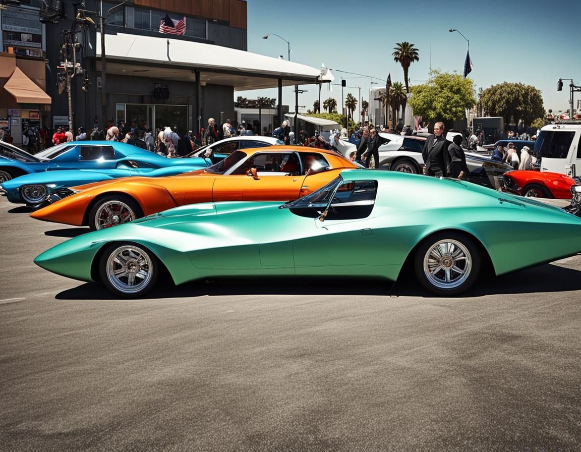 Futuristic Cars and Energy in Magical Realism