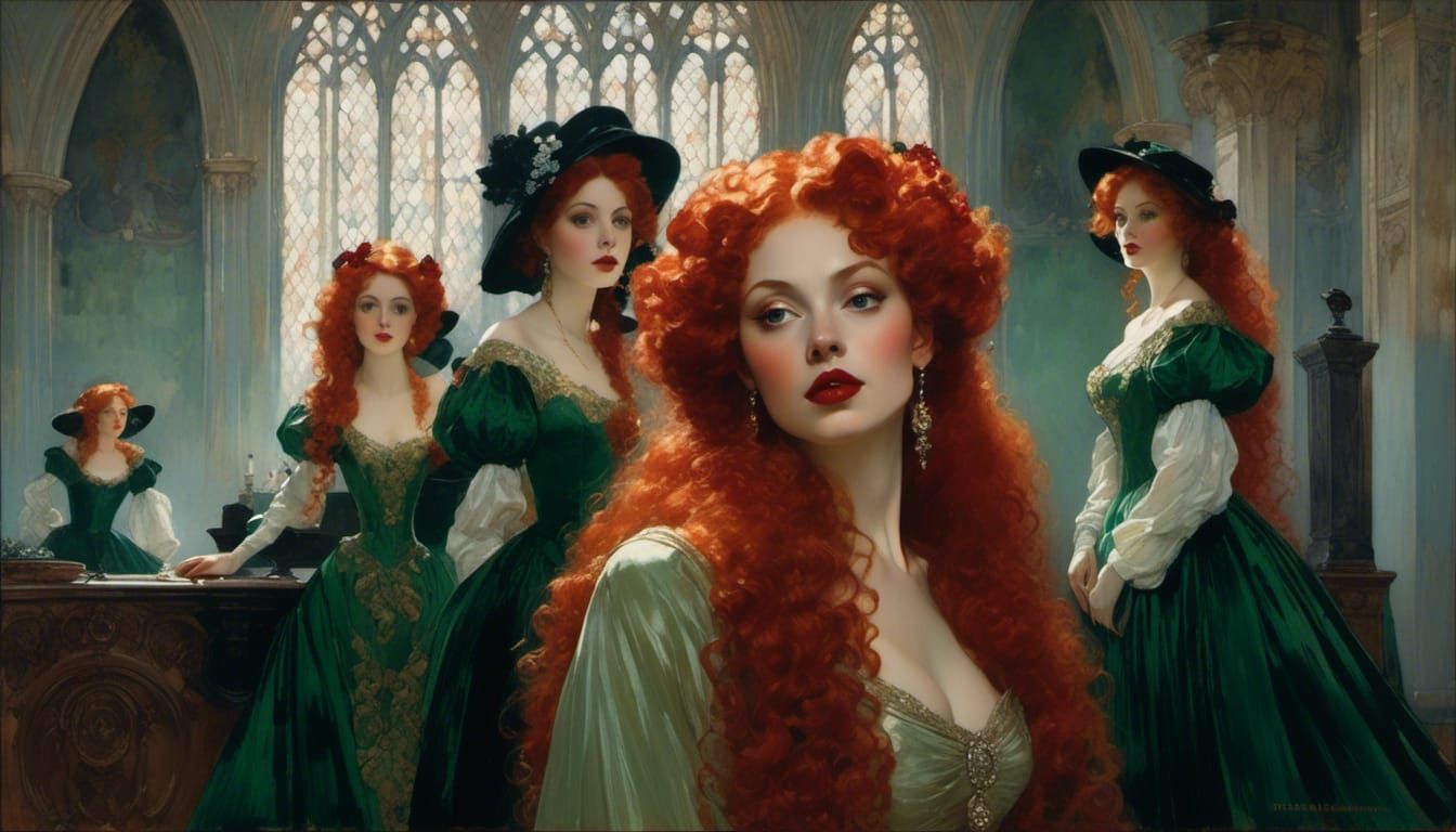 Bride of Dracula in 15th Century Style