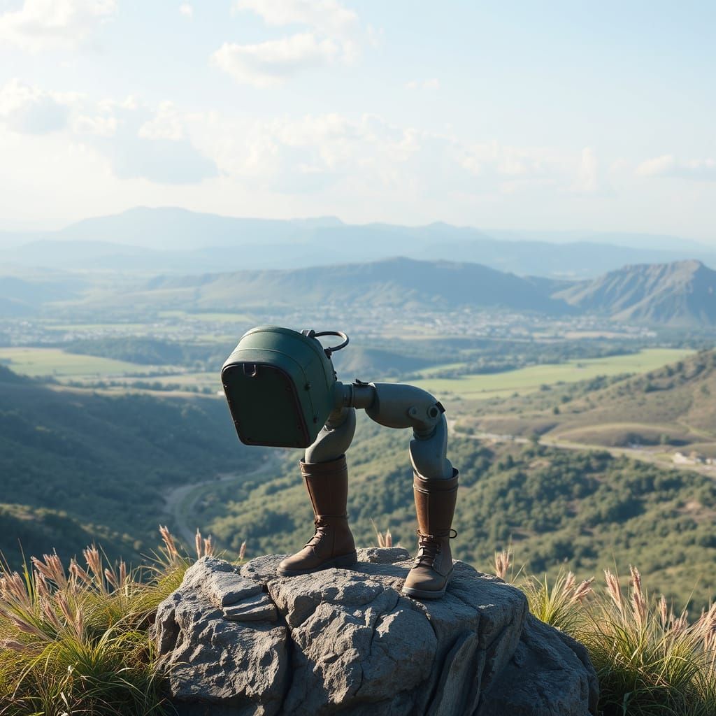 Ethereal Cosmic Landscape in Vibrant Digital Art