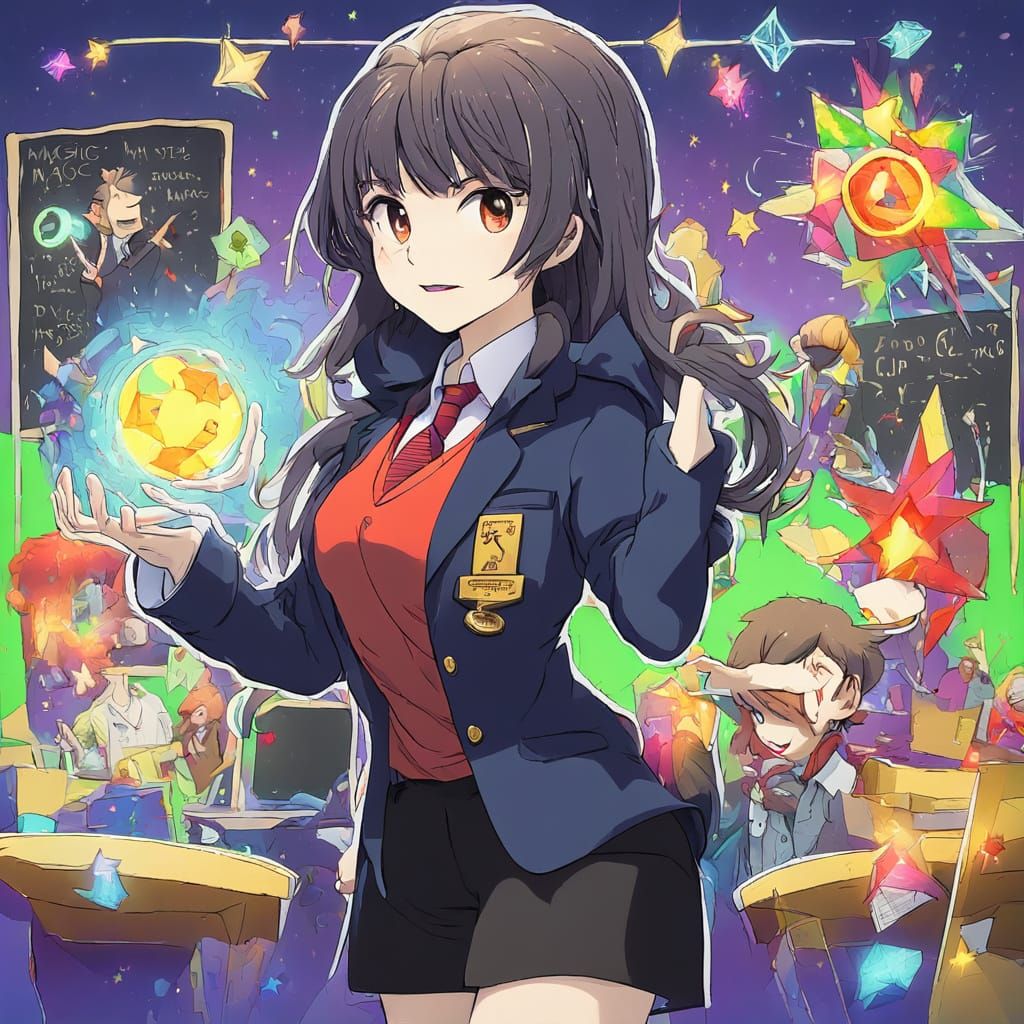 Magic Teacher Fulfills Educational Duties