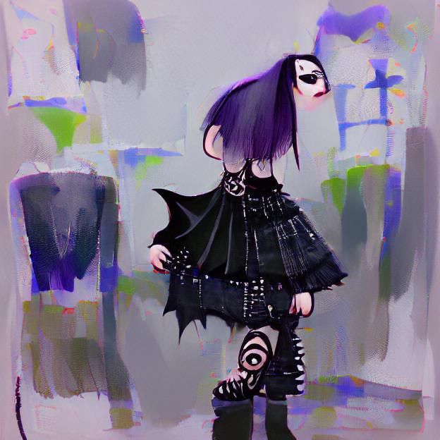 AI Interpretation of a Gothic Scene