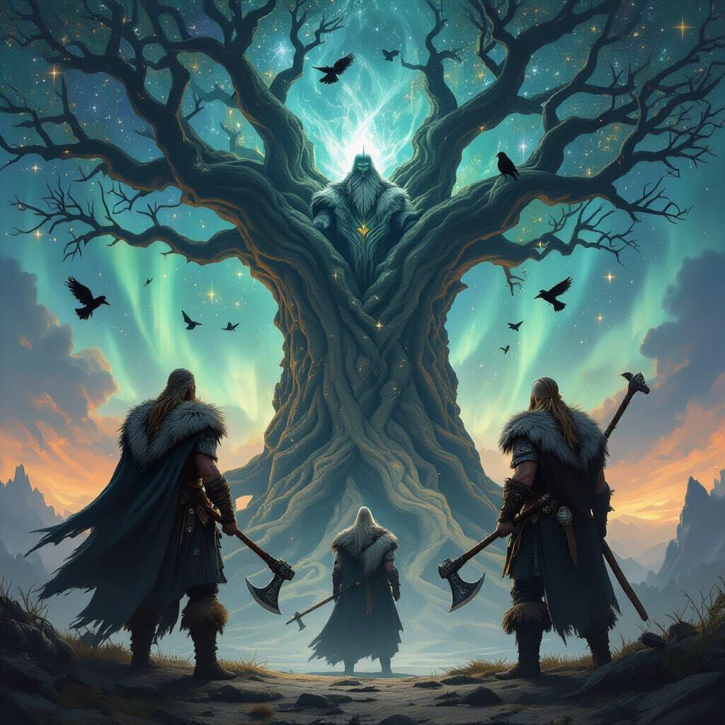 Vikings Before Odin on Yggdrasil