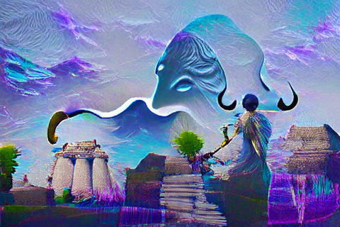 Abstract AI Art from a Simple Prompt