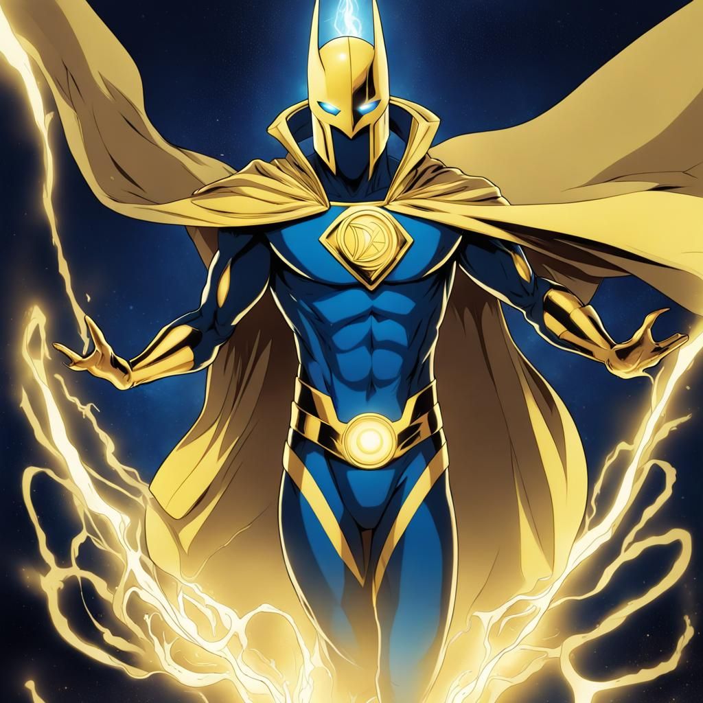 Doctor Fate Redesign in Anime Style