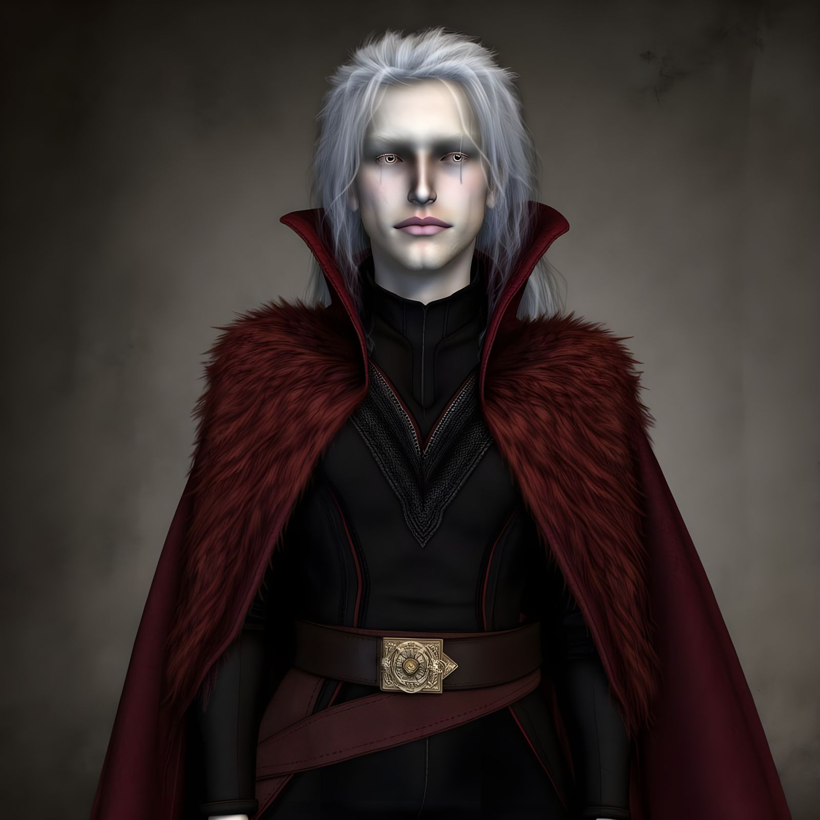 Medieval Lord in Castle Interior, ZBrush Masterpiece