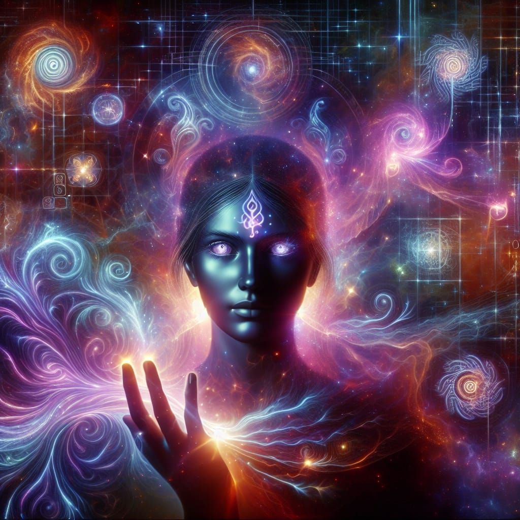 Thea: South Asian Philosopher Infused with Cosmic Energy