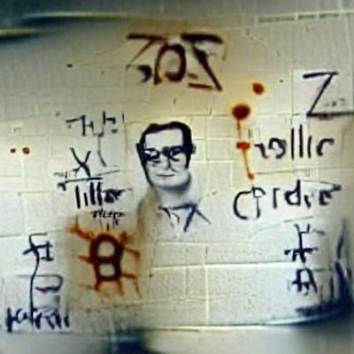 Zodiac Killer Graffiti Art